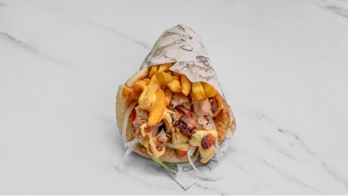 Original Souvlaki Chicken Wrap
